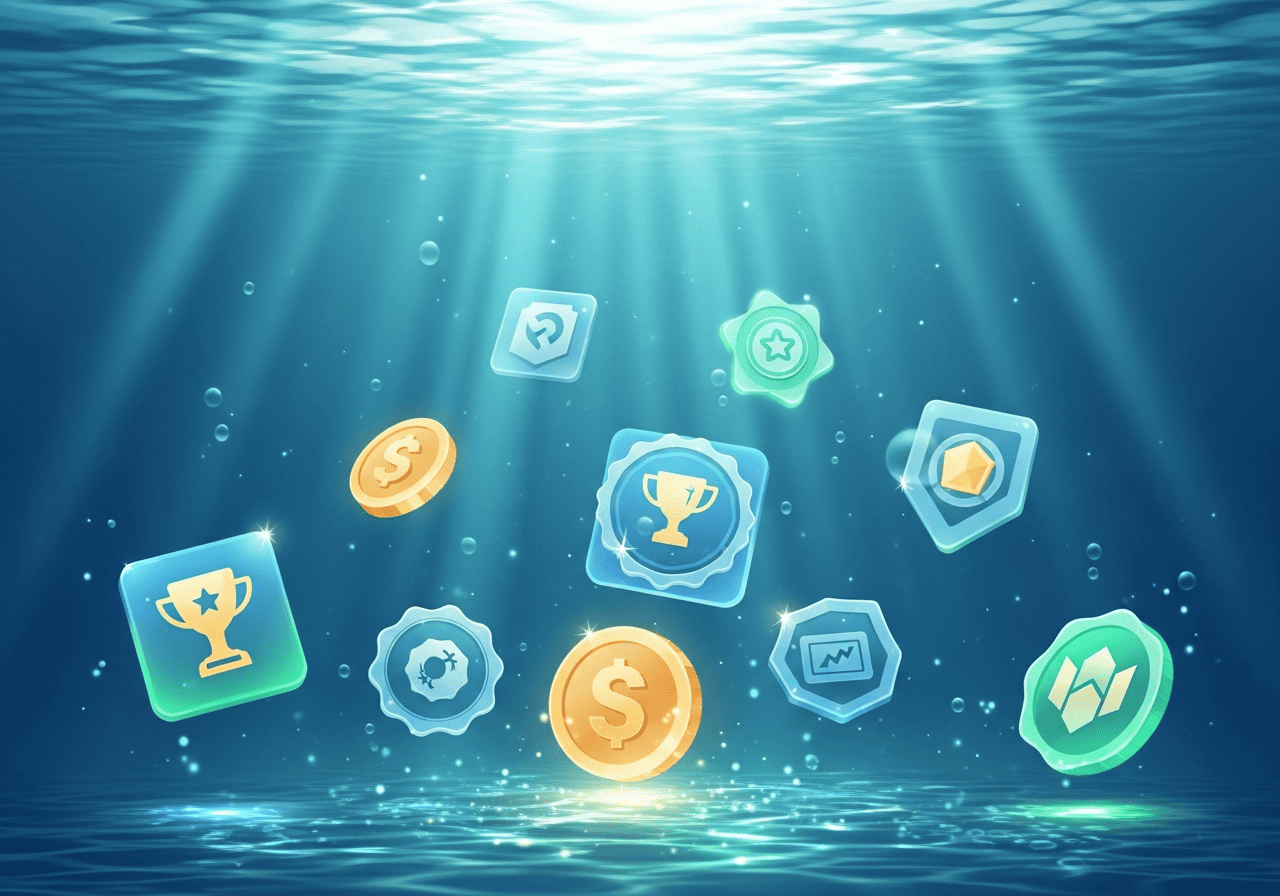 Abstract game illustration